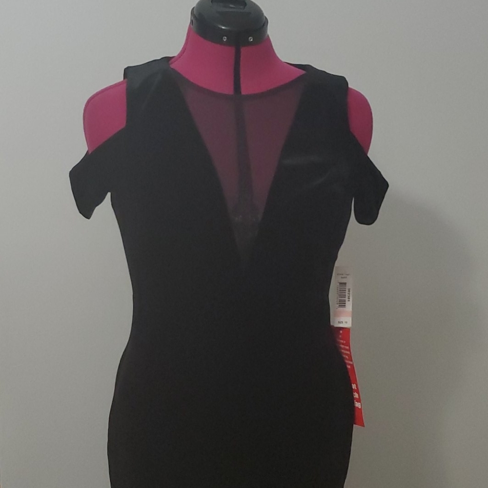 Nightway velvet evening gown
